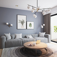 Maytoni Modern Nostalgia Подвесной светильник цвет: черный и золото MOD048PL-09G