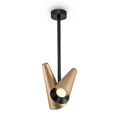 Maytoni Modern Giro Потолочный светильник цвет: латунь MOD095CL-02BS