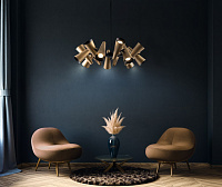 Maytoni Modern Giro Подвесной светильник цвет: латунь MOD095PL-14BS
