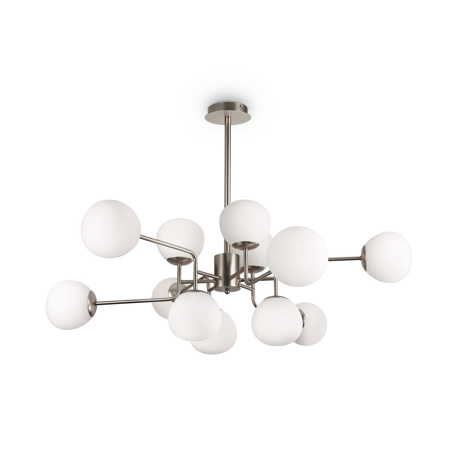 Maytoni Modern Erich Люстра цвет: никель MOD221-PL-12-N