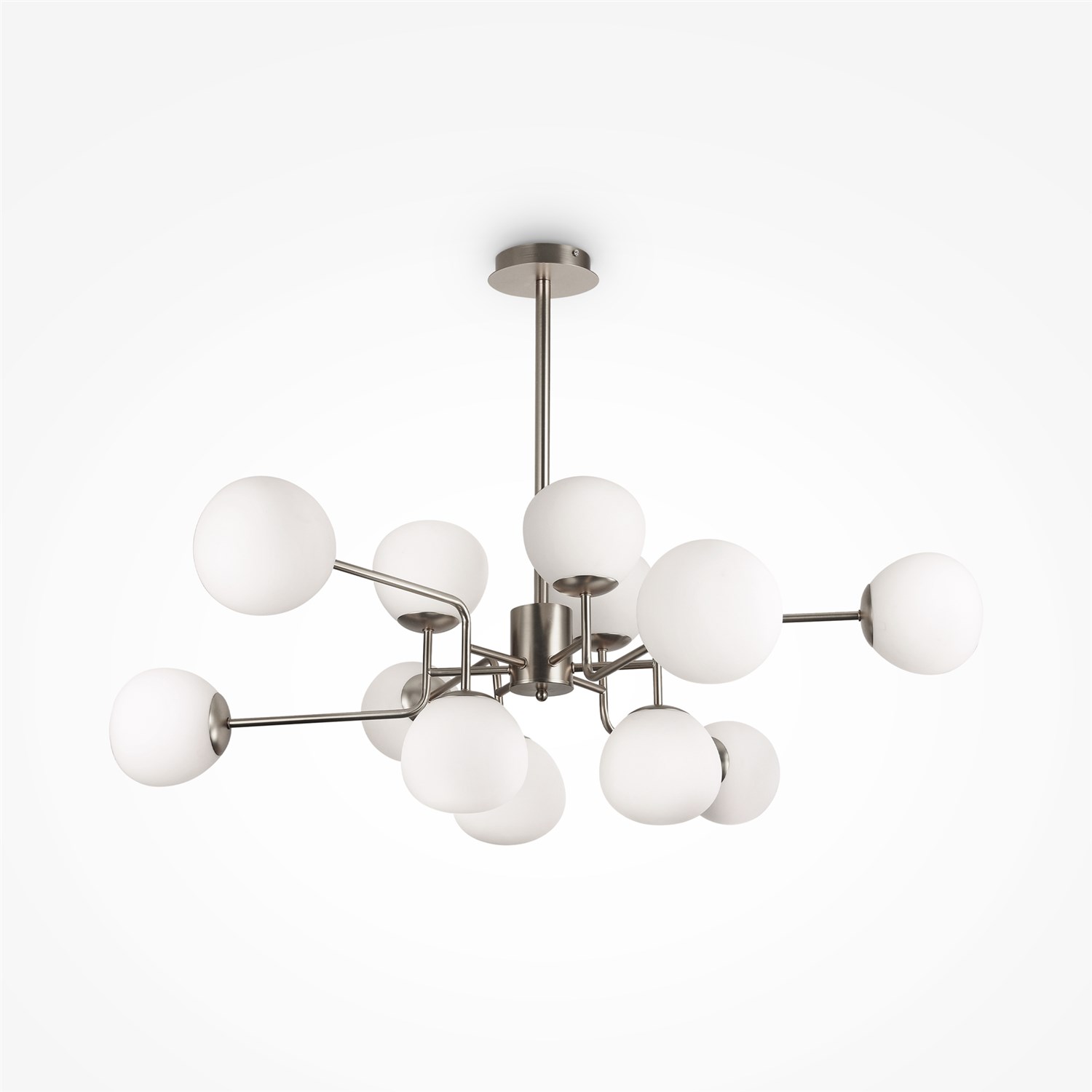 Maytoni Modern Erich Люстра цвет: никель MOD221-PL-12-N