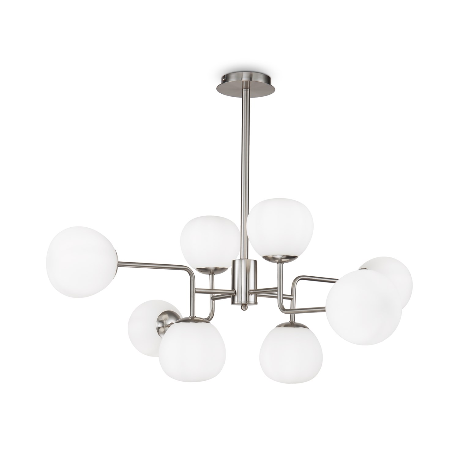 Maytoni Modern Erich Подвесной светильник цвет: никель MOD221-PL-08-N