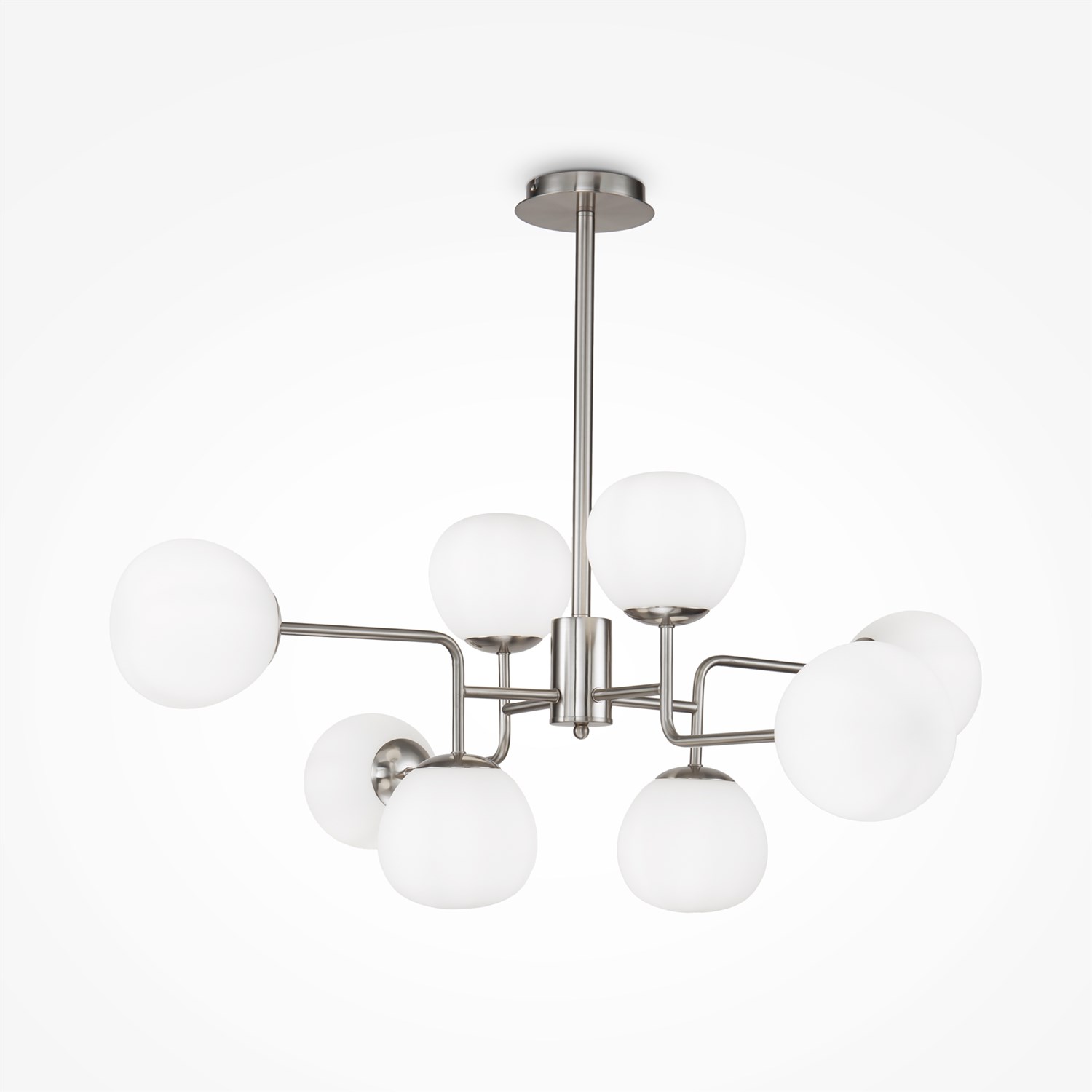 Maytoni Modern Erich Подвесной светильник цвет: никель MOD221-PL-08-N