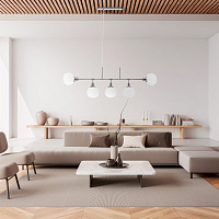 Maytoni Modern Erich Подвесной светильник цвет: никель MOD221-PL-05-N