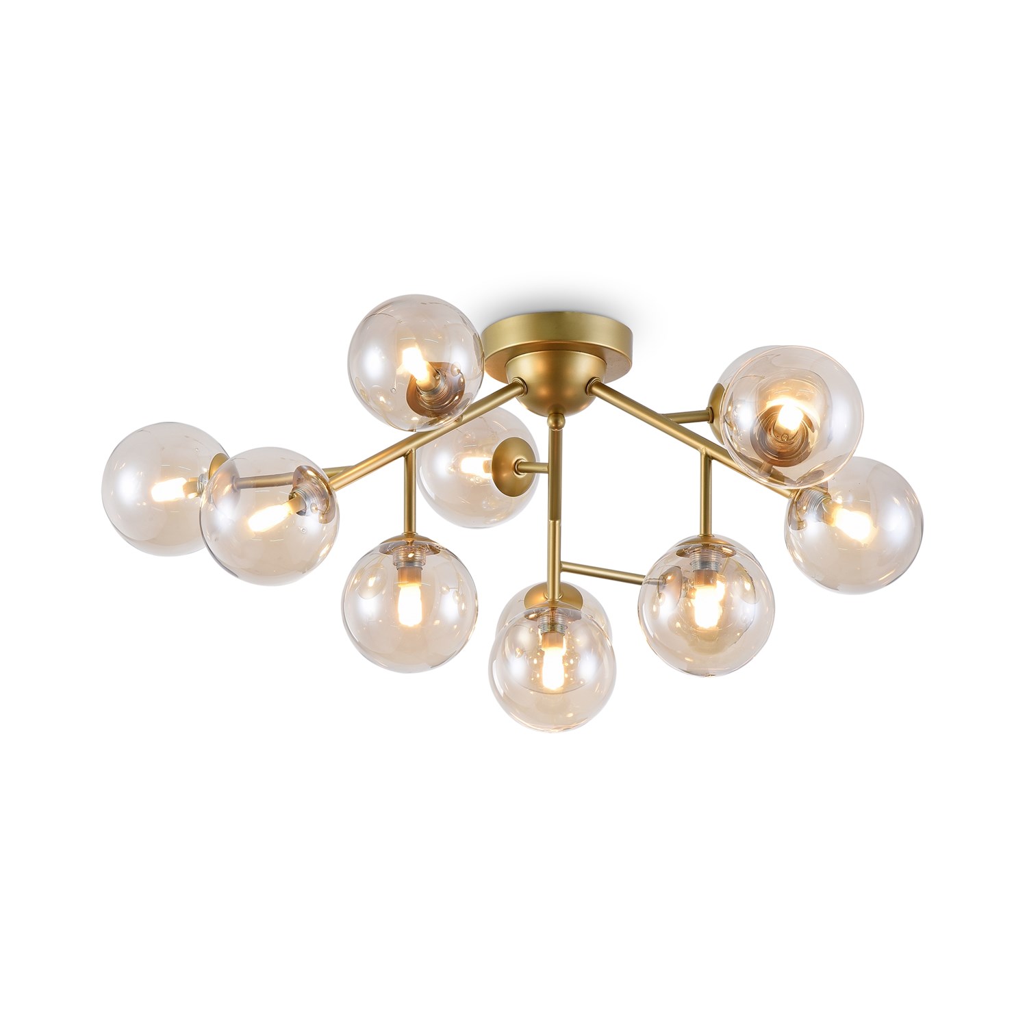Maytoni Modern Dallas Потолочный светильник цвет: золото MOD545PL-12G