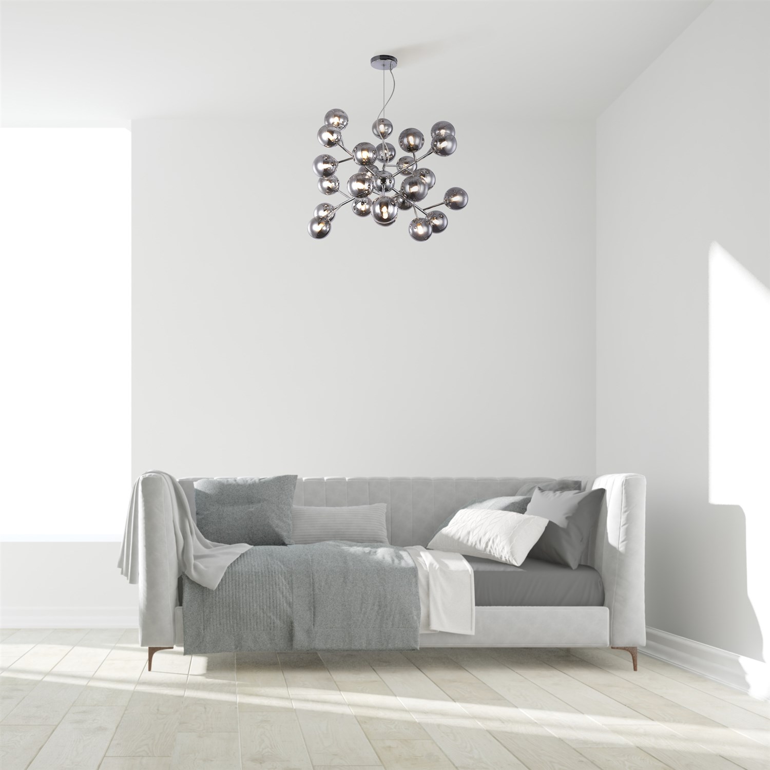Maytoni Modern Dallas Подвесной светильник цвет: хром MOD545PL-24CH