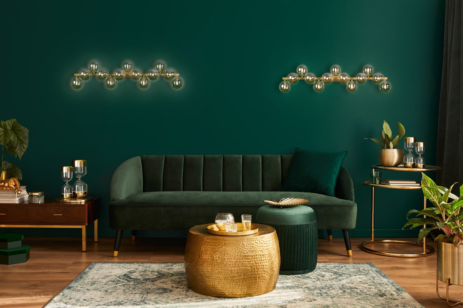 Maytoni Modern Dallas Настенный светильник (бра) цвет: матовое золото MOD545WL-13G