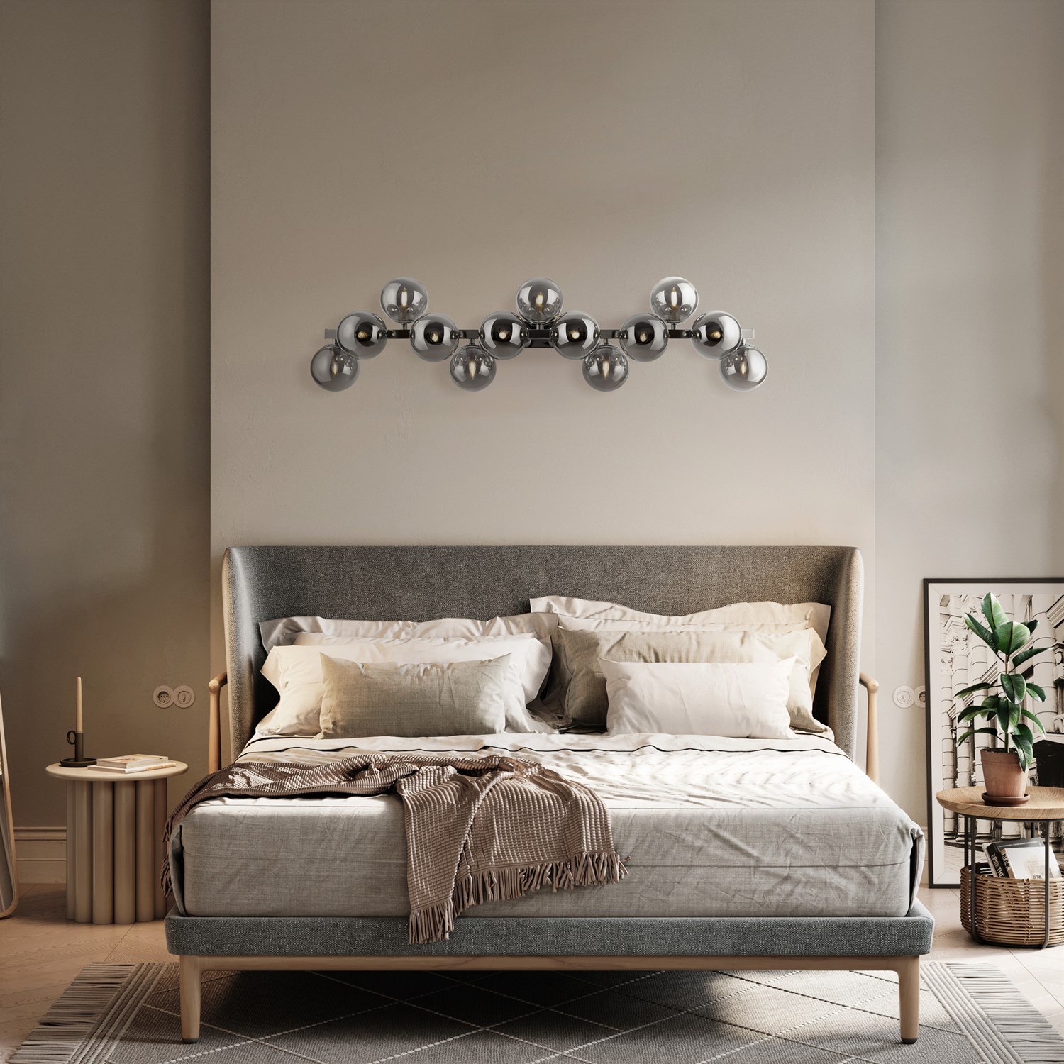 Maytoni Modern Dallas Настенный светильник (бра) цвет: хром MOD547WL-13CH