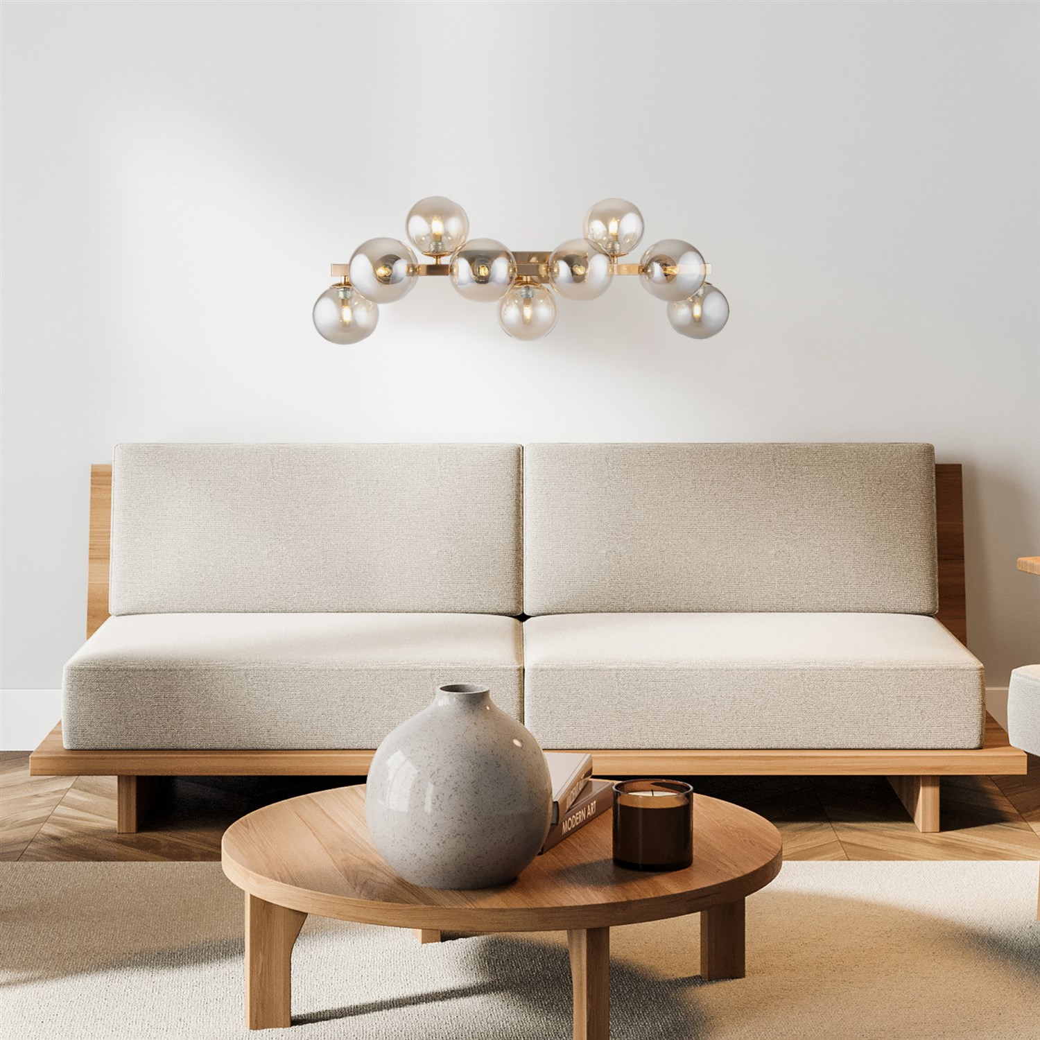 Maytoni Modern Dallas Настенный светильник (бра) цвет: золото MOD547WL-09G