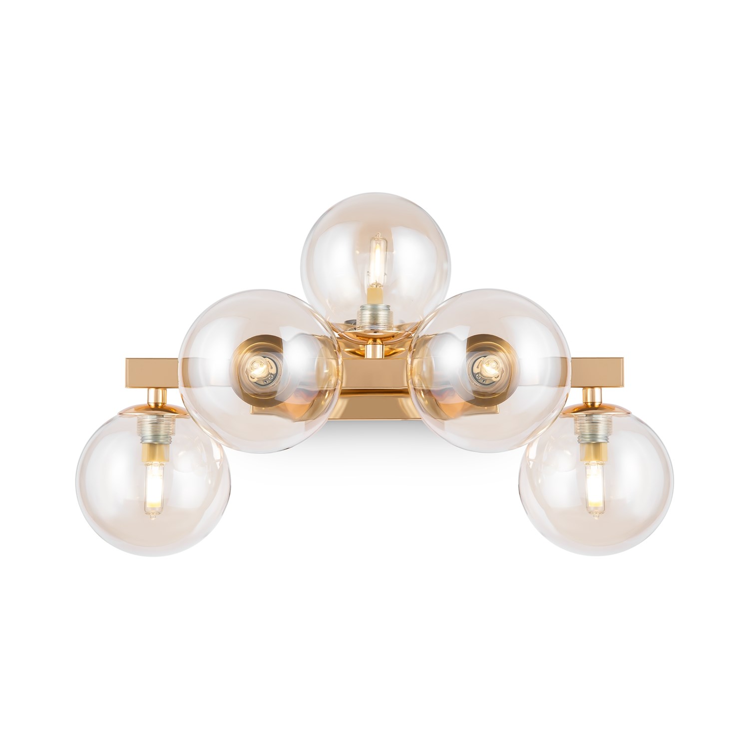 Maytoni Modern Dallas Настенный светильник (бра) цвет: золото MOD547WL-05G