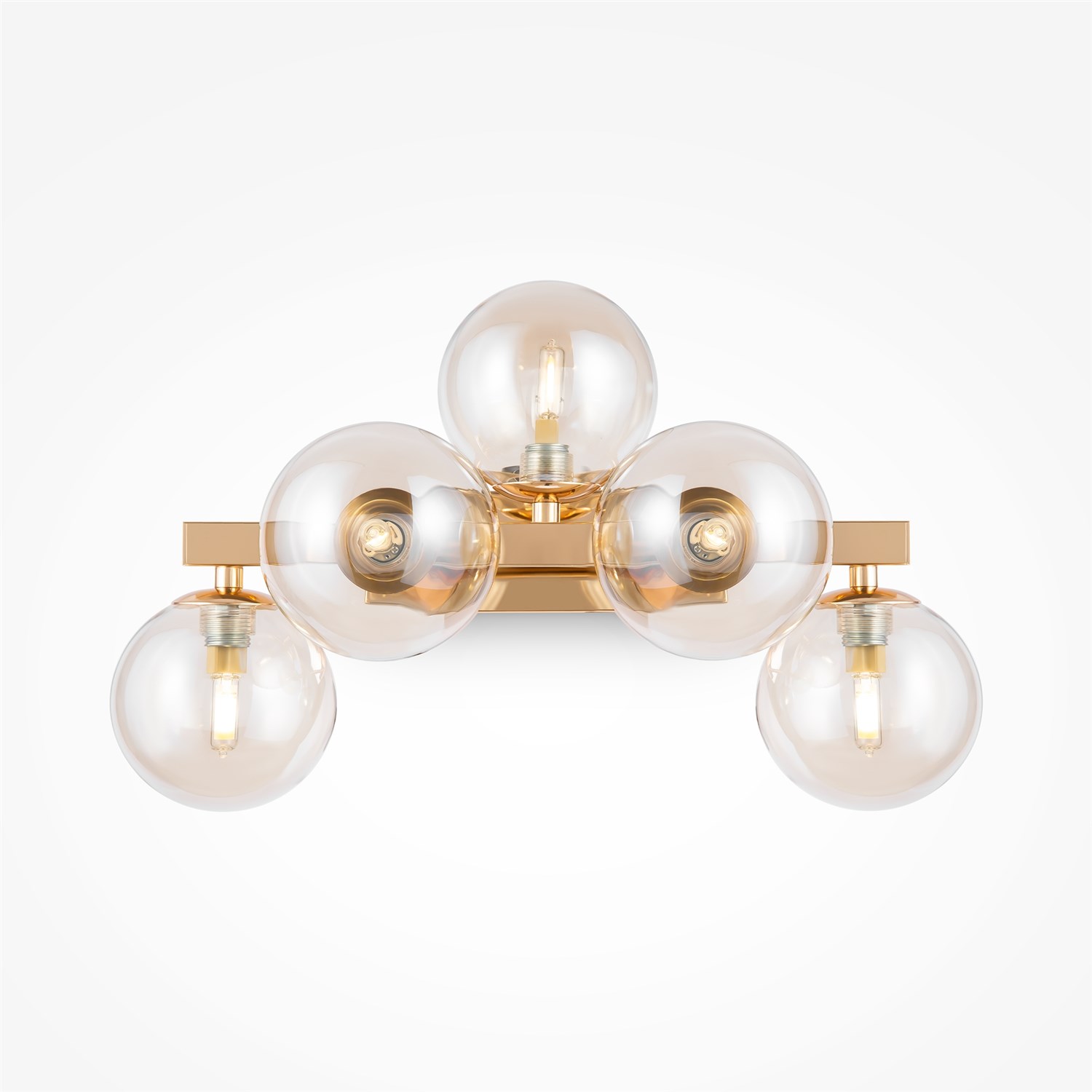 Maytoni Modern Dallas Настенный светильник (бра) цвет: золото MOD547WL-05G
