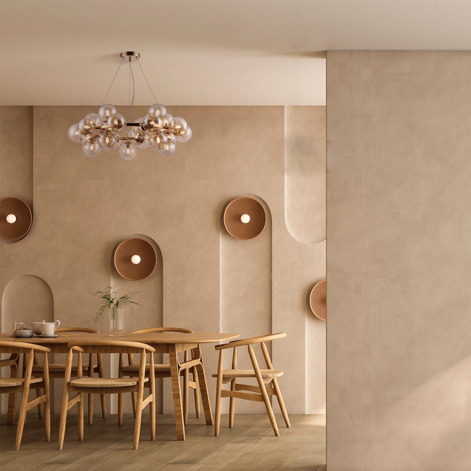 Maytoni Modern Dallas Подвесной светильник цвет: золото MOD548PL-25G