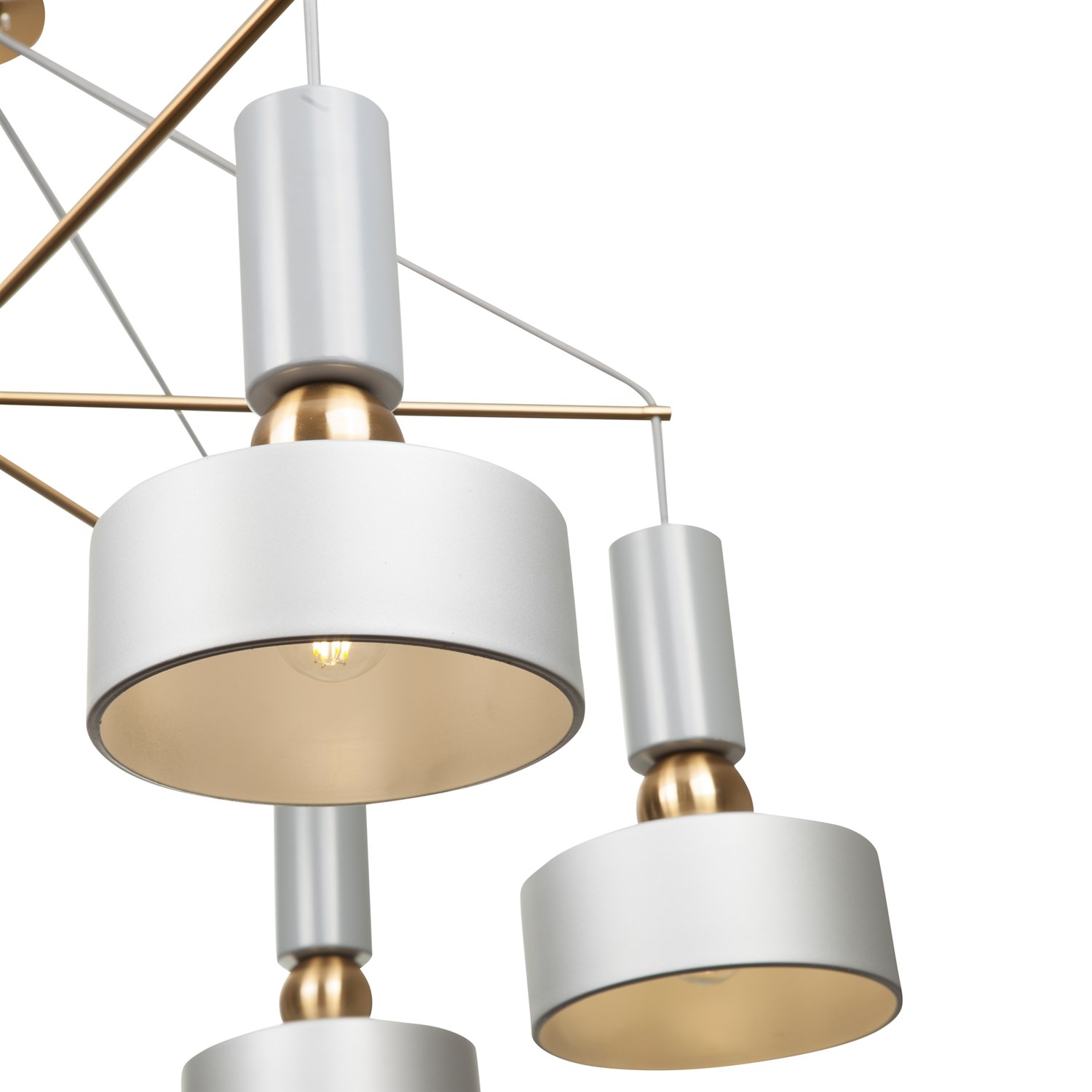 Maytoni Modern Void Подвесной светильник цвет: серебро MOD030PL-06GR