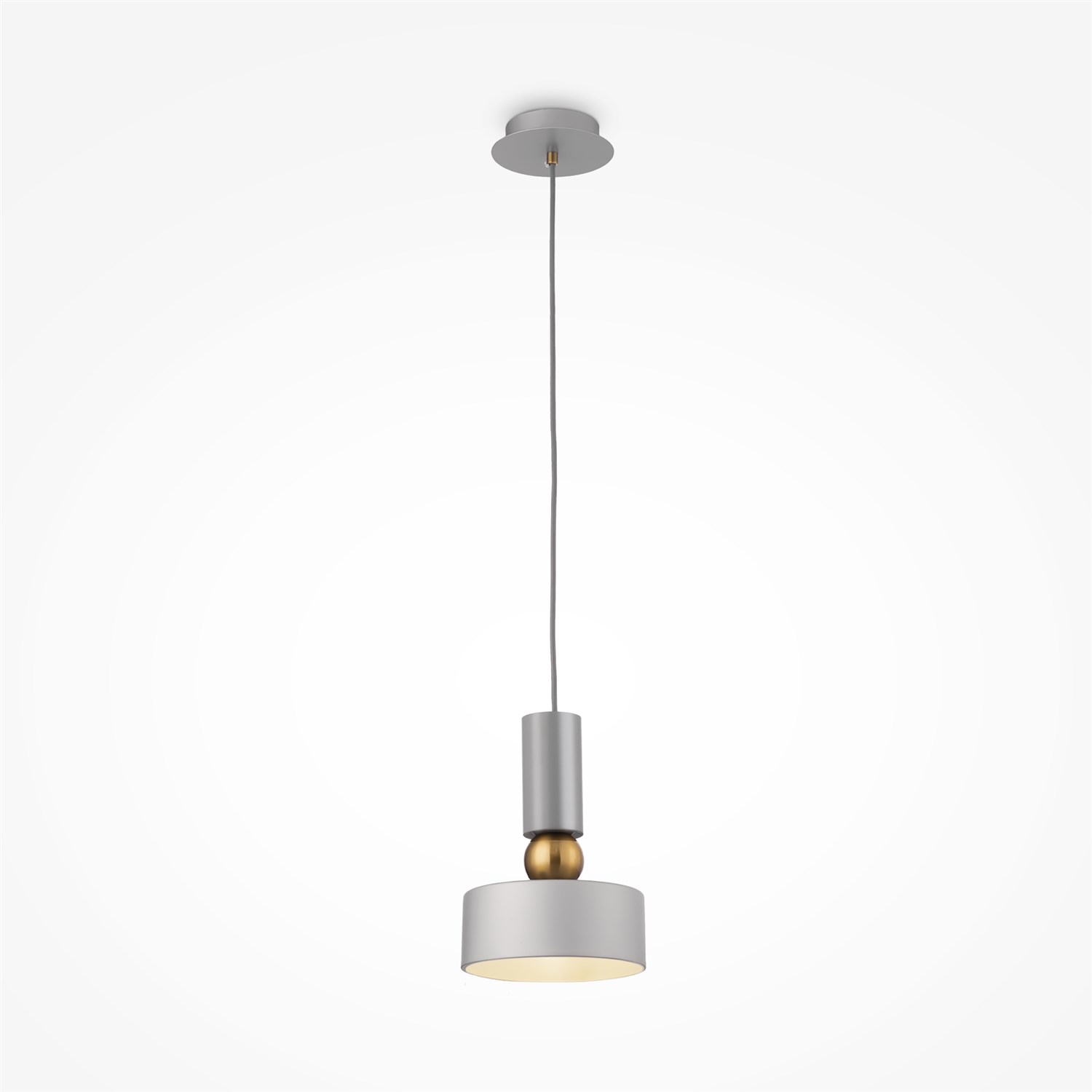 Maytoni Modern Void Подвесной светильник цвет: серебро MOD030PL-01GR