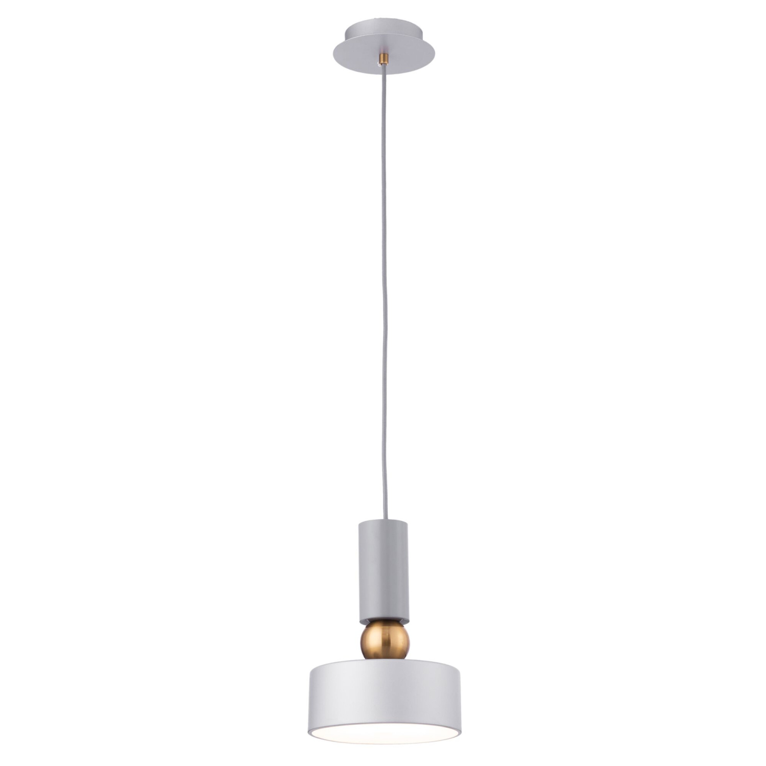 Maytoni Modern Void Подвесной светильник цвет: серебро MOD030PL-01GR