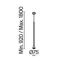 Maytoni Technical Arrow Подвесной светильник цвет: белый P064PL-01W