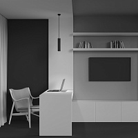 Maytoni Technical Focus Design Подвесной светильник цвет: черный P038PL-01B