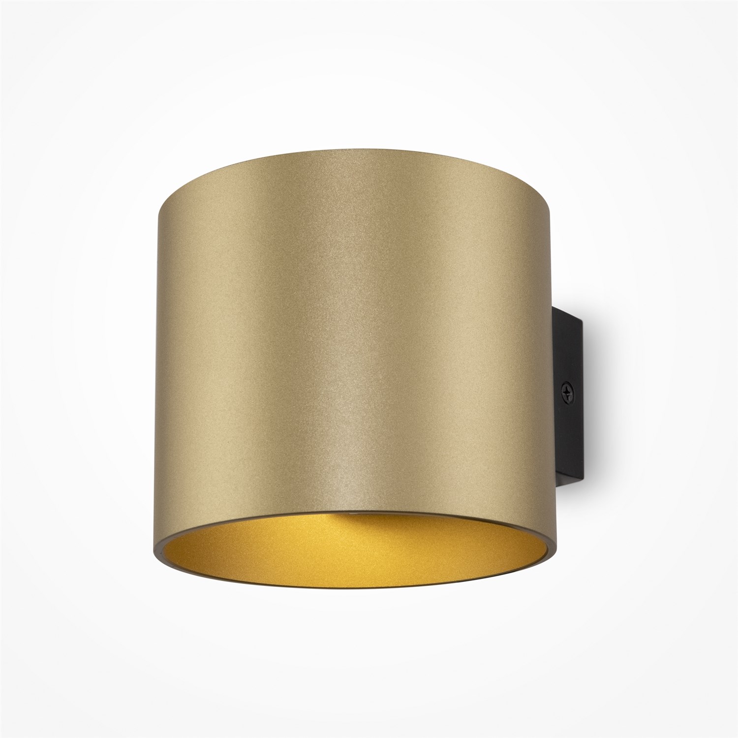 Maytoni Technical Rond Настенный светильник (бра) цвет: матовое золото C066WL-01MG