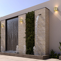 Maytoni Technical Rond Настенный светильник (бра) цвет: матовое золото C066WL-01MG