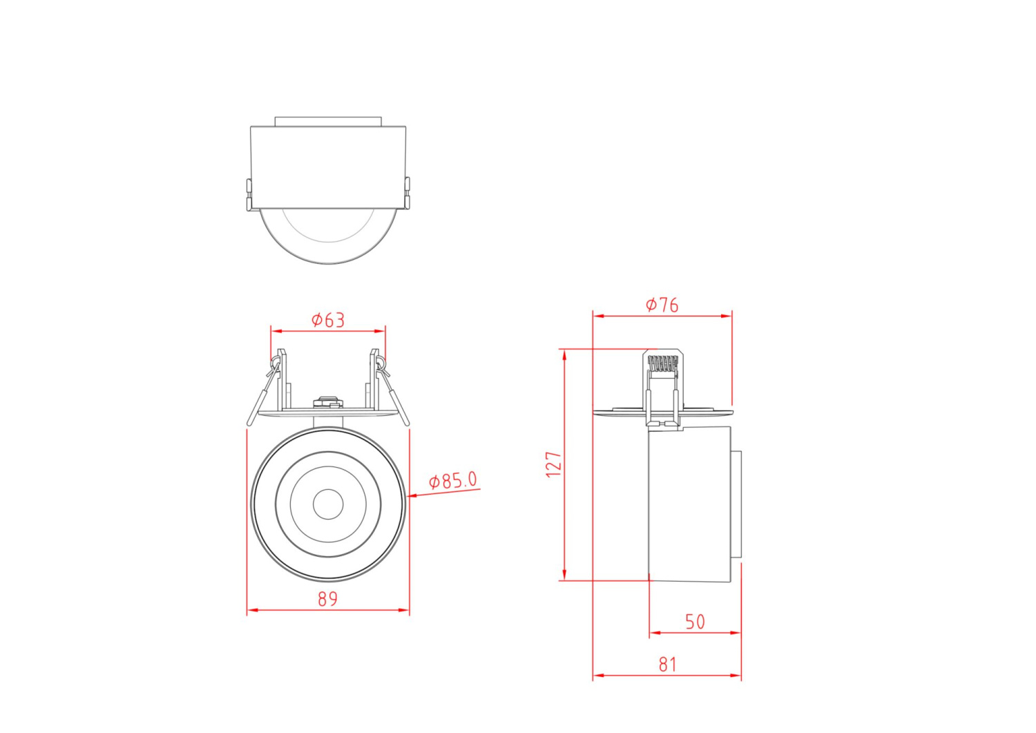 Maytoni Technical Treo Потолочный светильник цвет: черный C063CL-L12B4K