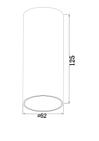 Maytoni Technical FOCUS LED Потолочный светильник цвет: черный C056CL-L12B4K