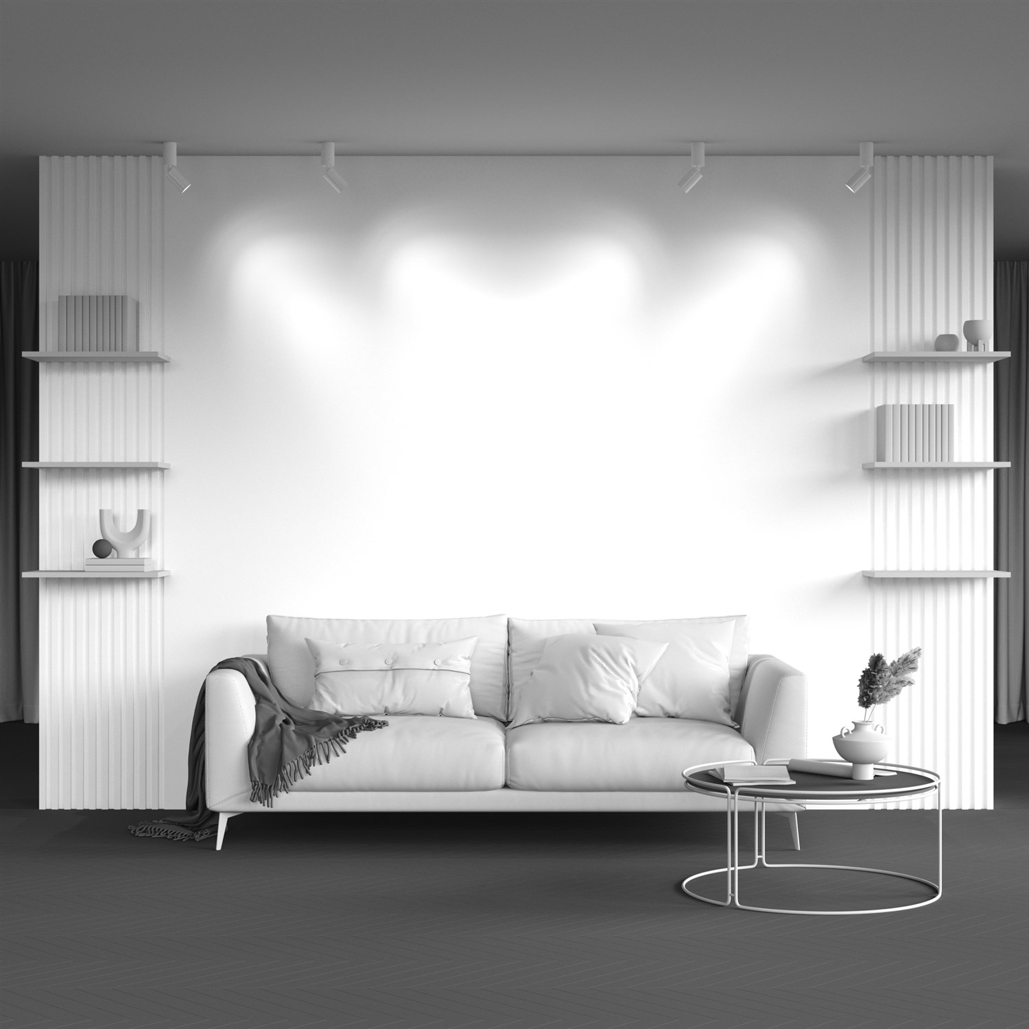 Maytoni Technical FOCUS S Потолочный светильник цвет: белый C051CL-01W
