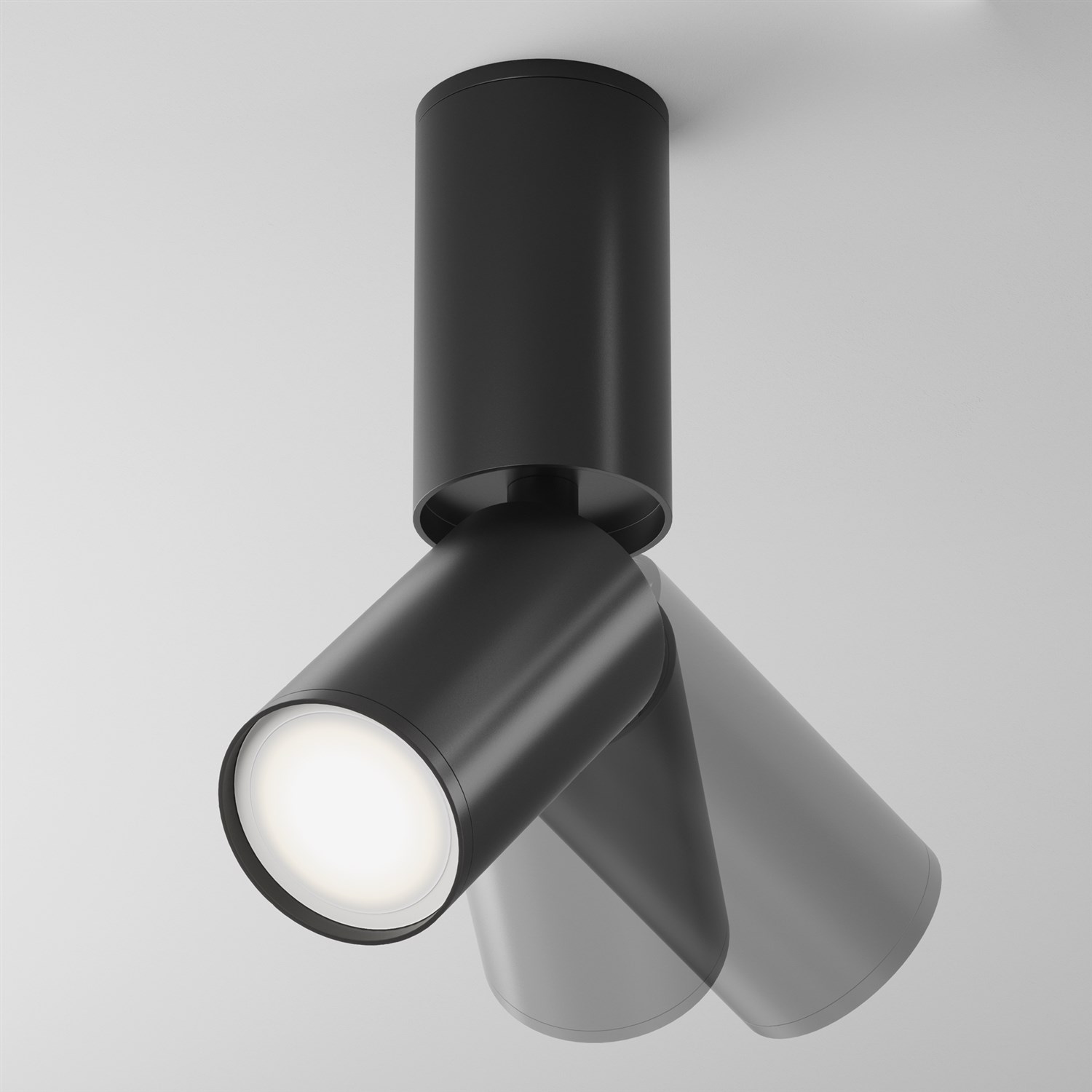 Maytoni Technical FOCUS S Потолочный светильник цвет: черный C051CL-01B