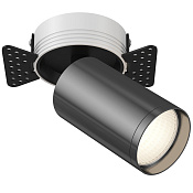 Maytoni Technical FOCUS S Встраиваемый светильник (Набор) цвет: черный и графит C058CL-1BGF