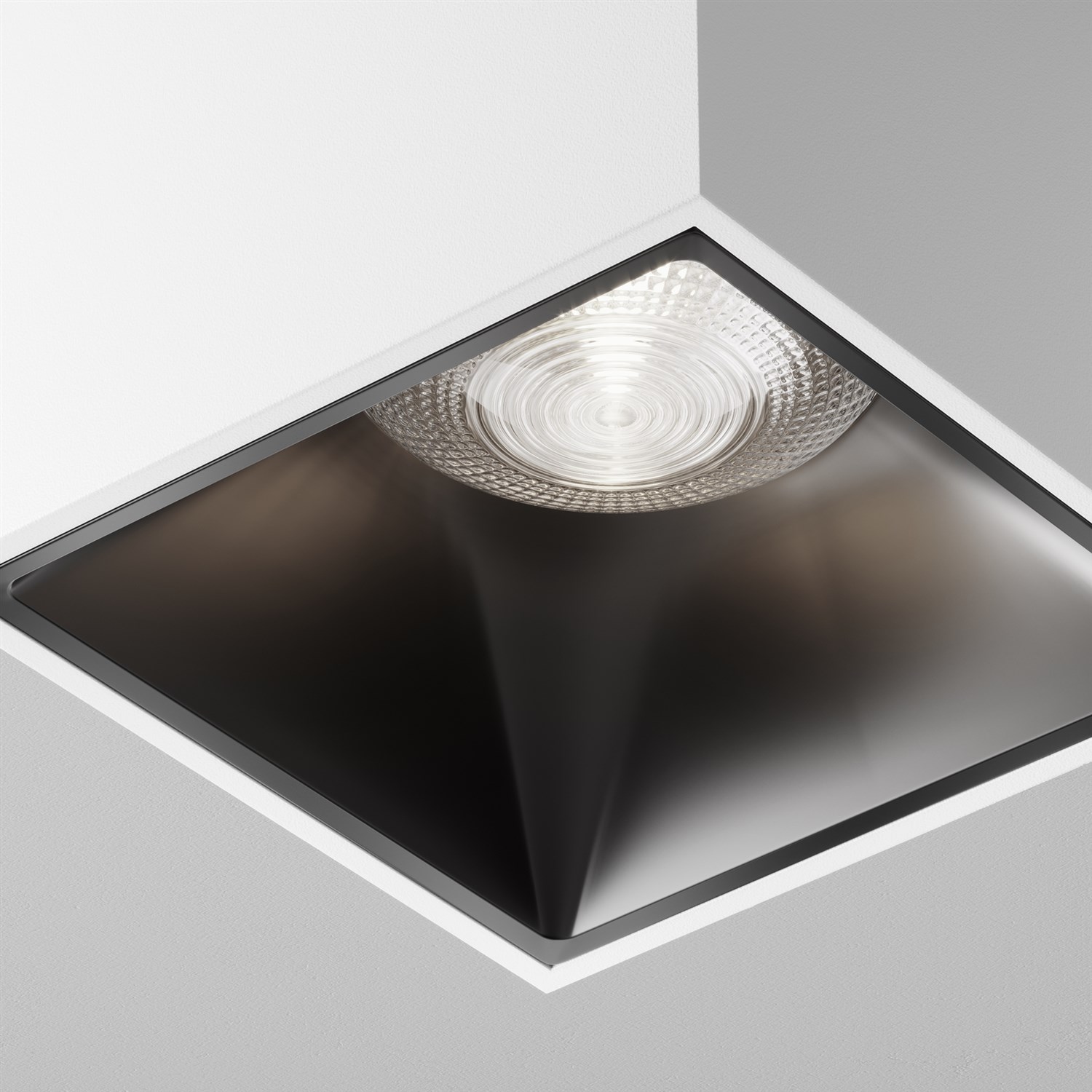 Maytoni Technical Alfa LED Потолочный светильник цвет: бело-черный C065CL-L12W4K