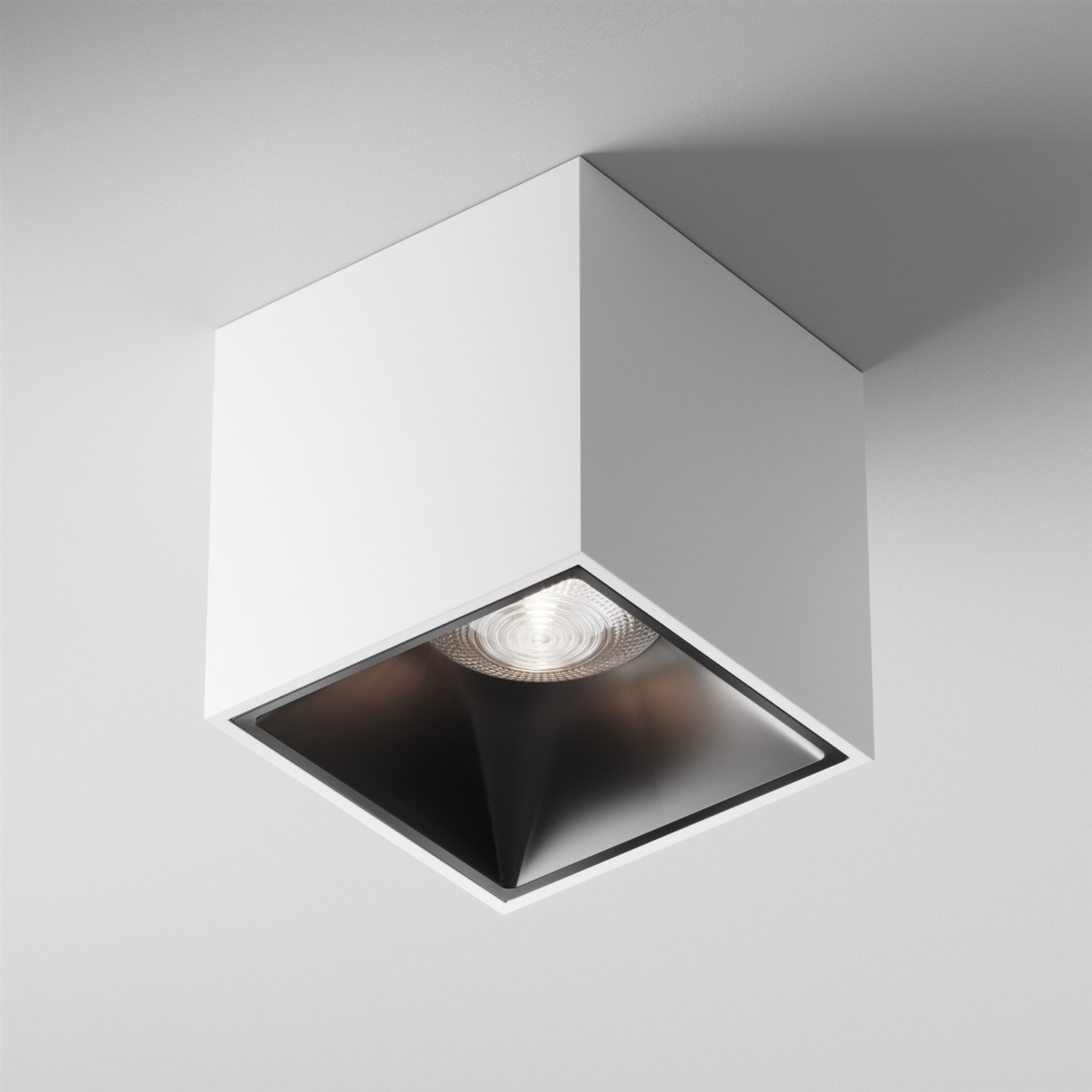 Maytoni Technical Alfa LED Потолочный светильник цвет: бело-черный C065CL-L12W4K