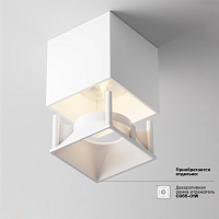 Maytoni Technical Alfa LED Потолочный светильник цвет: бело-черный C065CL-L12W3K