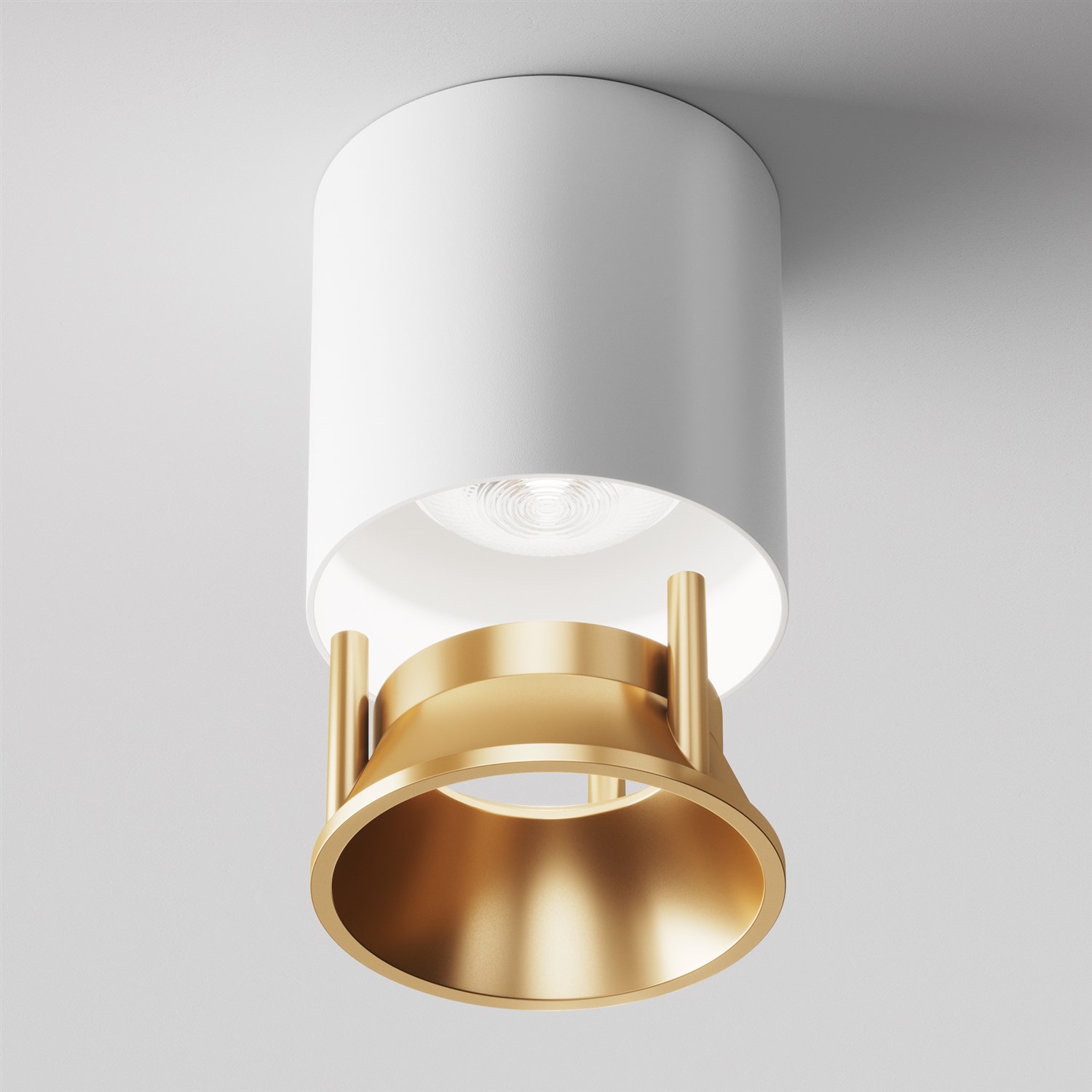 Maytoni Technical Alfa LED Потолочный светильник цвет: бело-черный C064CL-L12W4K