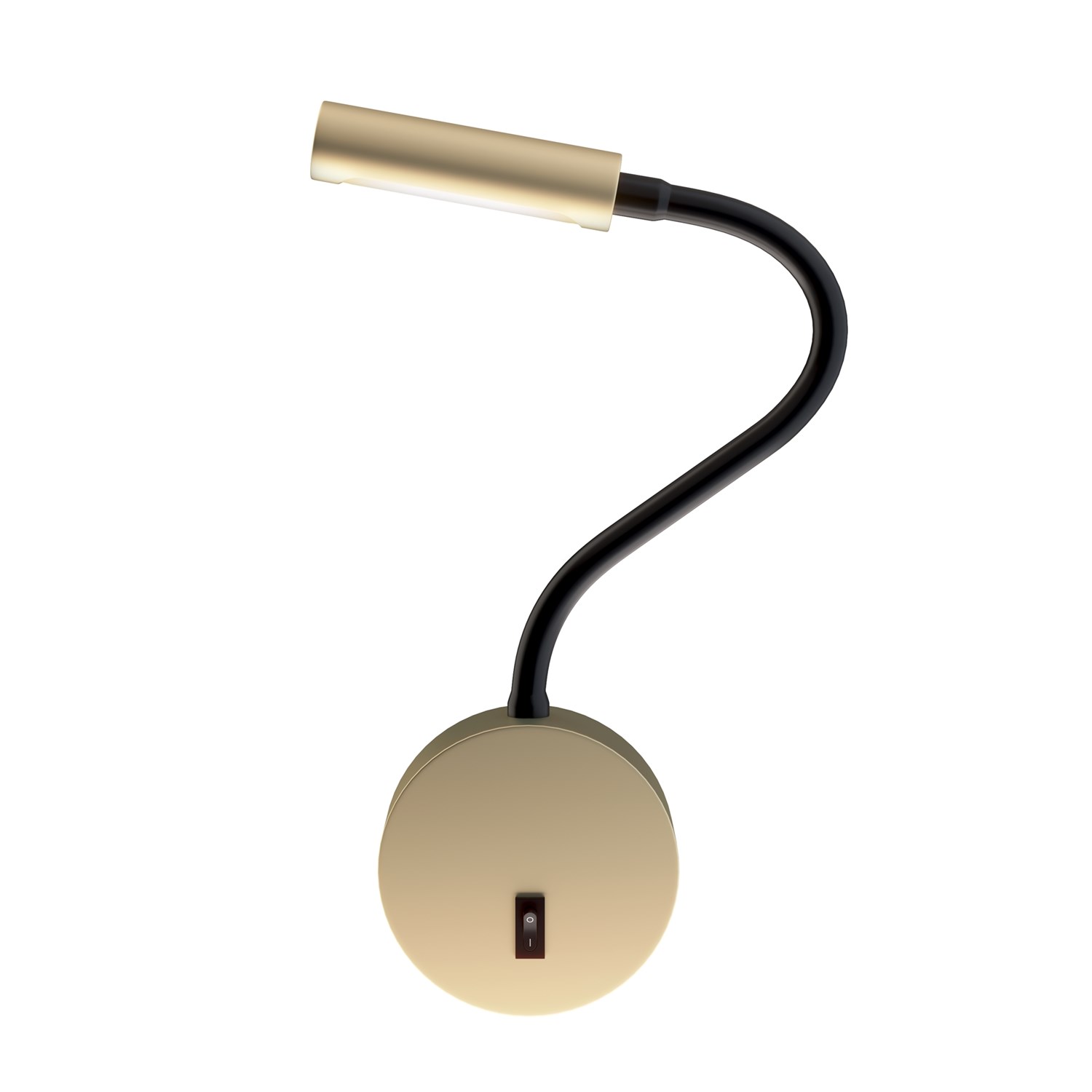 Maytoni Technical Stem Настенный светильник (бра) цвет: матовое золото C035WL-L3MG3K