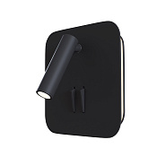 Maytoni Technical Ios 176 Настенный светильник (бра) цвет: черный C175-WL-01-6W-B