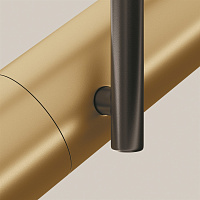 Maytoni Technical Elti Потолочный светильник цвет: черный с золотом C020CL-01GB