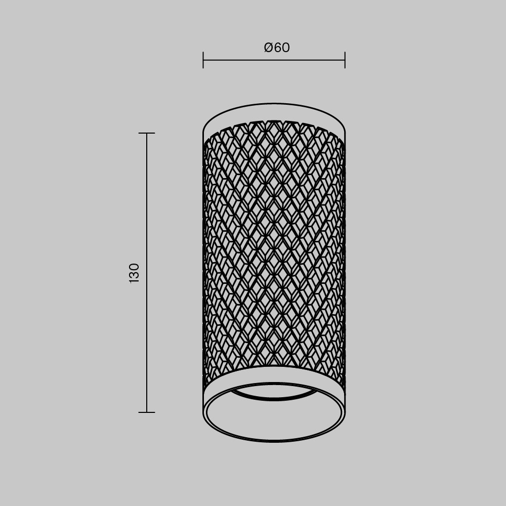 Maytoni Technical Focus Design Потолочный светильник цвет: матовое золото C036CL-01G