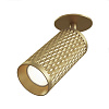 Maytoni Technical Focus Design Встраиваемый светильник цвет: матовое золото C037CL-01G