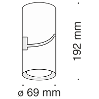 Maytoni Technical Tube Потолочный светильник цвет: белый C019CW-01W
