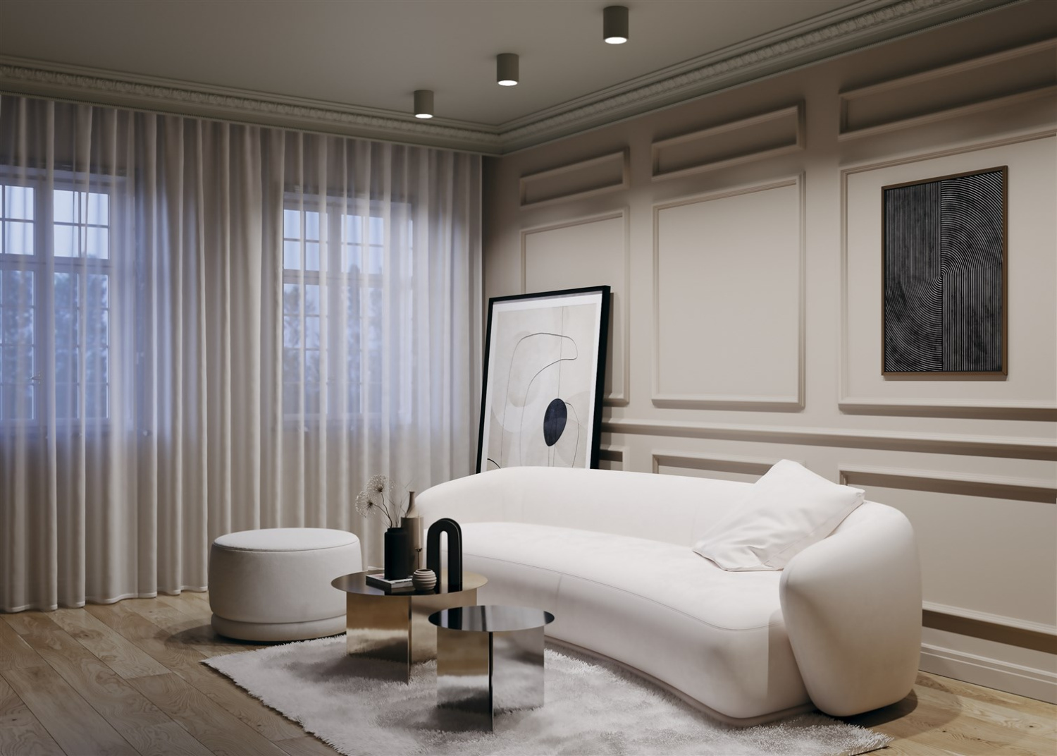Maytoni Technical Conik gyps Потолочный светильник цвет: белый C001CW-01W