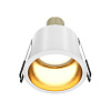 Maytoni Technical Reif Встраиваемый светильник цвет: белый с золотом DL049-01WG