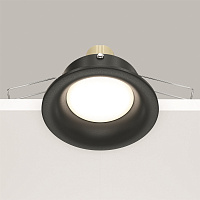 Maytoni Technical Slim Встраиваемый светильник цвет: черный DL027-2-01B