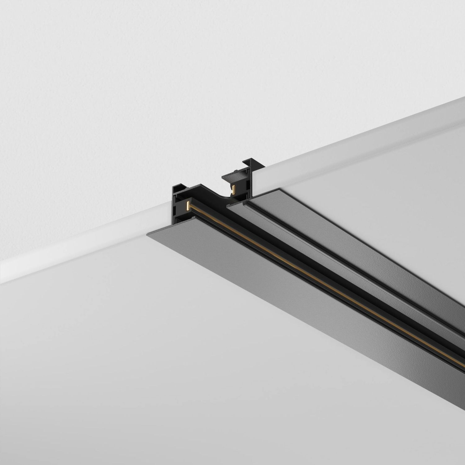 Maytoni Technical Busbar trunkings Unity Шинопровод встраиваемый цвет: черный TRX004-112B
