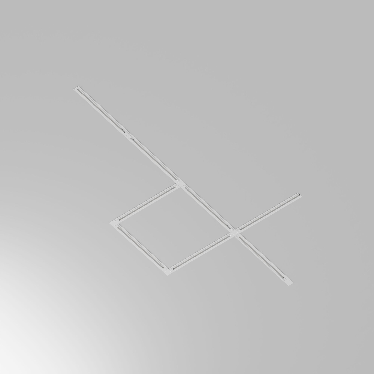 Maytoni Technical Busbar trunkings Unity Шинопровод встраиваемый цвет: белый TRX004-111W