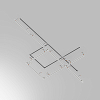 Maytoni Technical Busbar trunkings Unity Шинопровод встраиваемый цвет: белый TRX004-111W