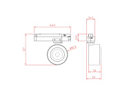 Maytoni Technical Treo Трековый светильник цвет: белый TR023-1-12W3K