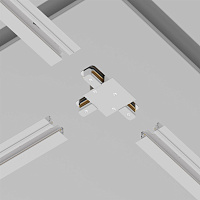Maytoni Technical Коннектор Т-образный Unity встраиваемый белый TRA002CT-11W