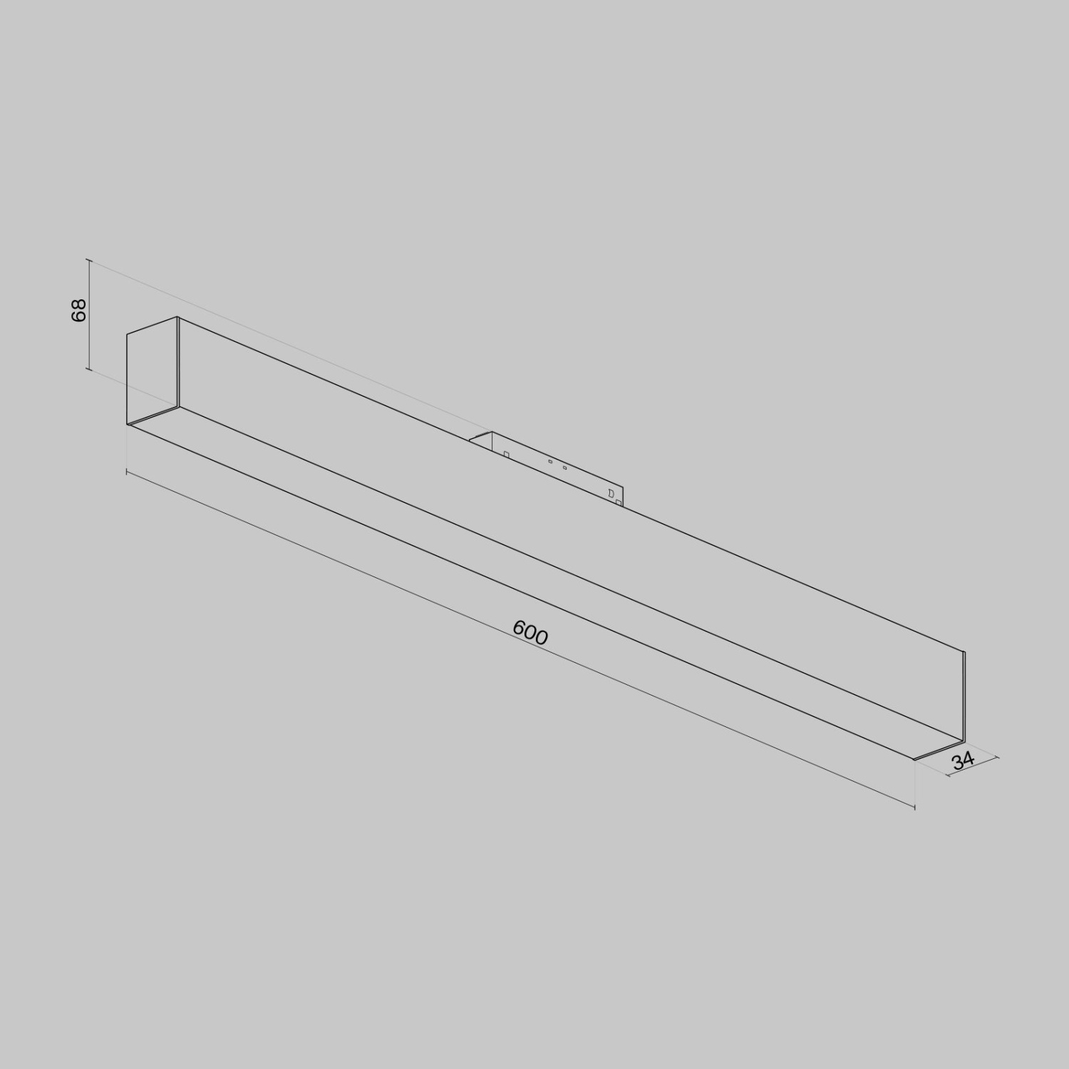 Maytoni Technical Basis Трековый светильник цвет: белый TR012-2-20W4K-W