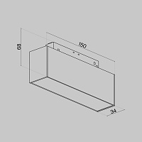 Maytoni Technical Basis Трековый светильник цвет: белый TR012-2-7W4K-W