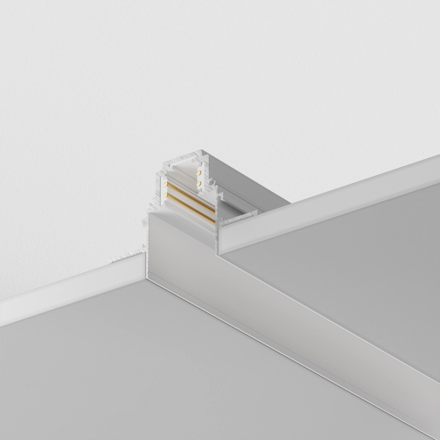Maytoni Technical Busbar trunkings S35 Шинопровод встраиваемый цвет: белый TRX004-221W