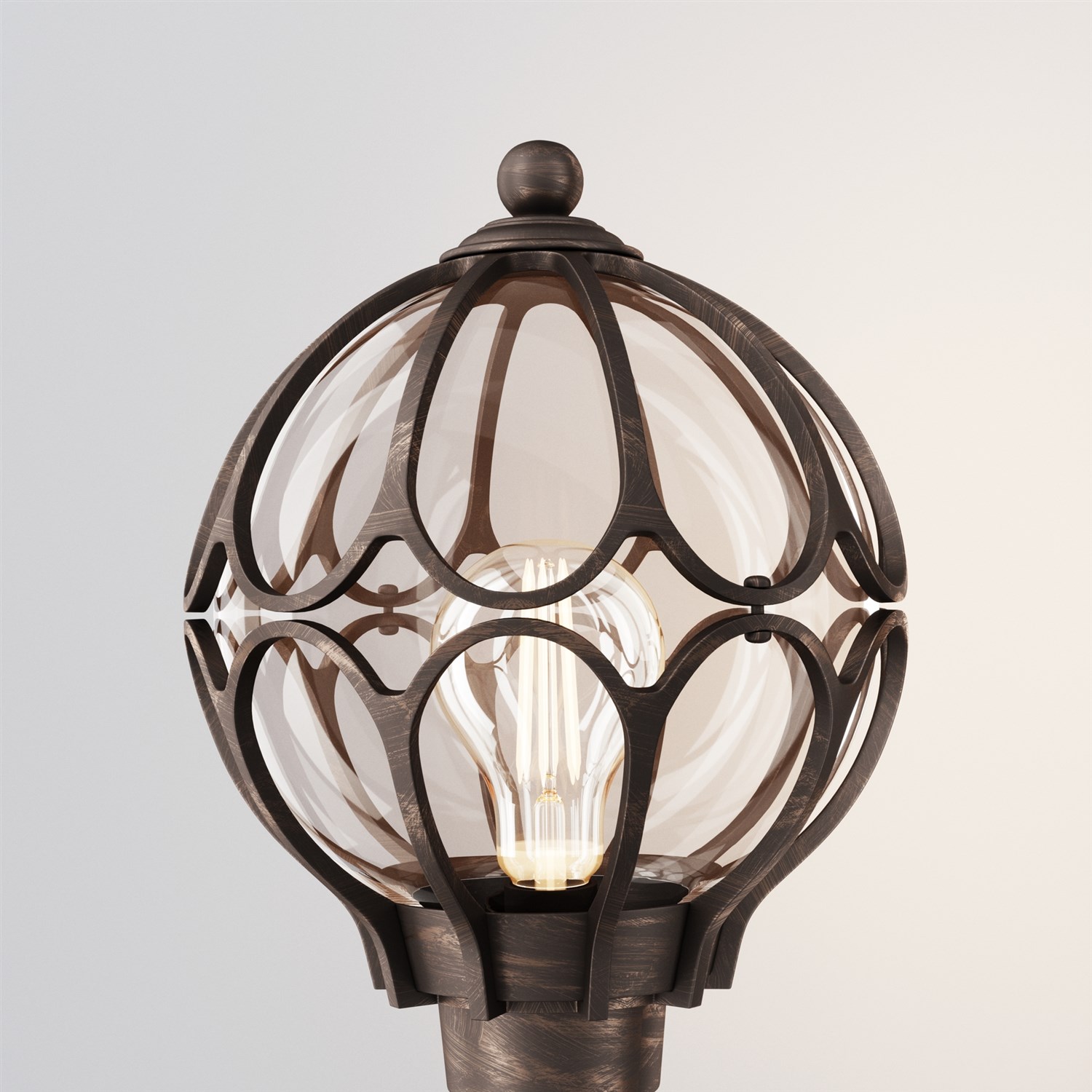 Maytoni Outdoor Via Ландшафтный светильник цвет: золото антик O023FL-01G